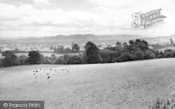 View From Sweeney Mountain c.1960, Llynclys