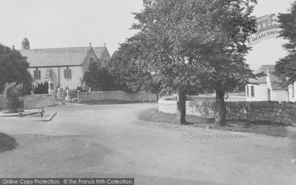 Photo of Llysfaen, Church And Square c.1950