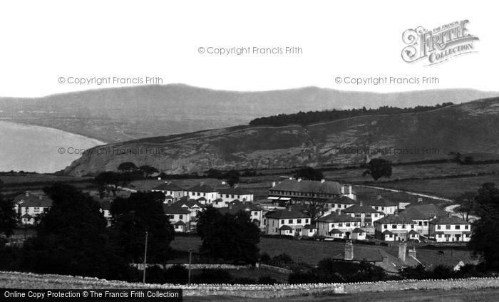 Photo of Llysfaen, New Estate From Telegraph Hill c.1950