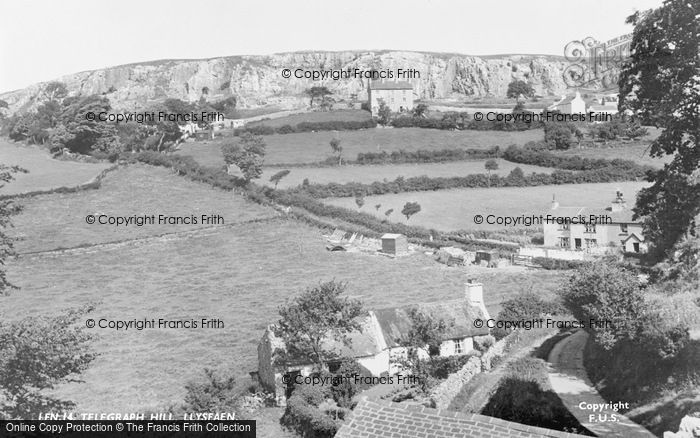 Photo of Llysfaen, Telegraph Hill c.1950
