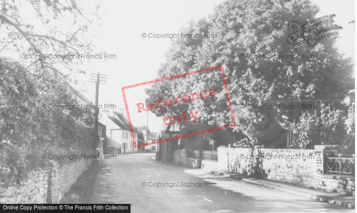 Photo of Llyswen, The Village c.1955