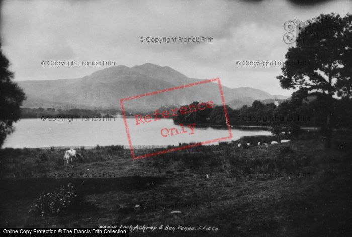 Photo of Loch Achray, And Ben Achray  1899
