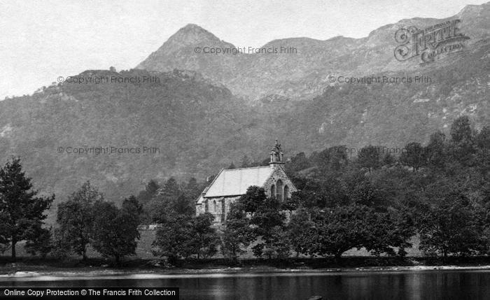 Photo of Loch Achray, The Trossachs Church 1871