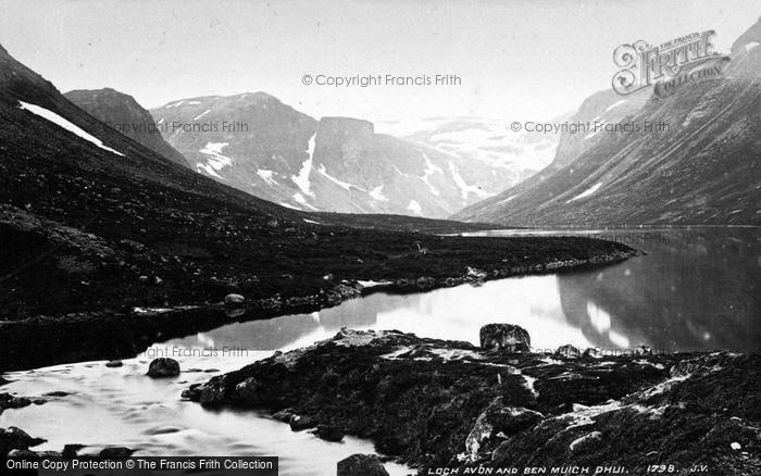 Photo of Loch Avon, And Ben Muich Dhui c.1880