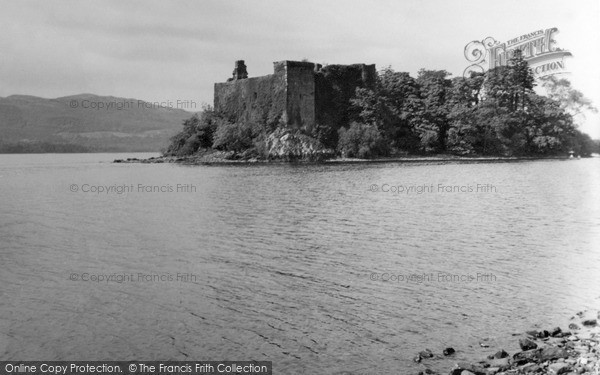 Photo of Loch Awe, Ardchonnel Castle 1955