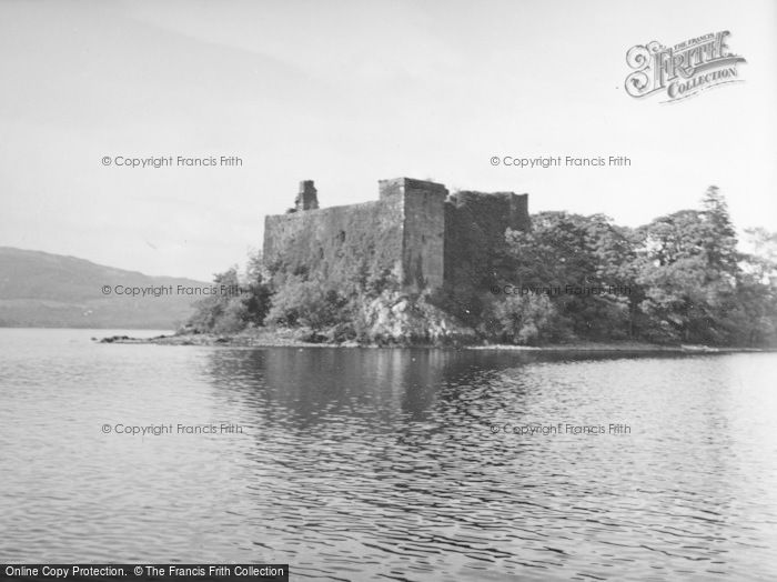 Photo of Loch Awe, Ardchonnel Castle 1955