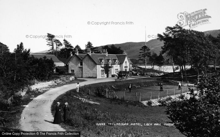 Photo of Loch Awe, The Taychreggan Hotel c.1900