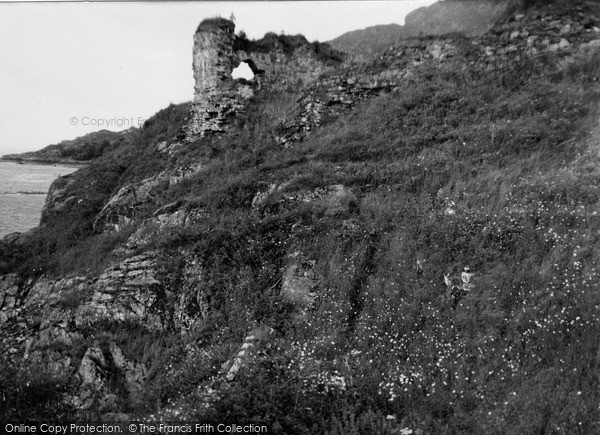Photo of Loch Carron, Strome Castle 1952