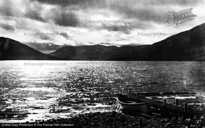 Photo of Loch Earn, Sunset c.1930