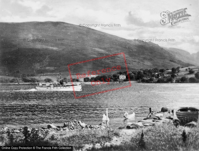 Photo of Loch Earn, The 'queen Of Loch Earn' c.1930