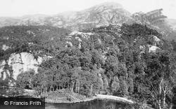 And Ben A'an From Above Trossachs Pier c.1930, Loch Katrine