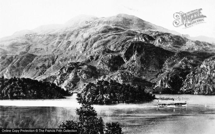 Photo of Loch Katrine, Ellen's Isle And Ben Venue c.1930