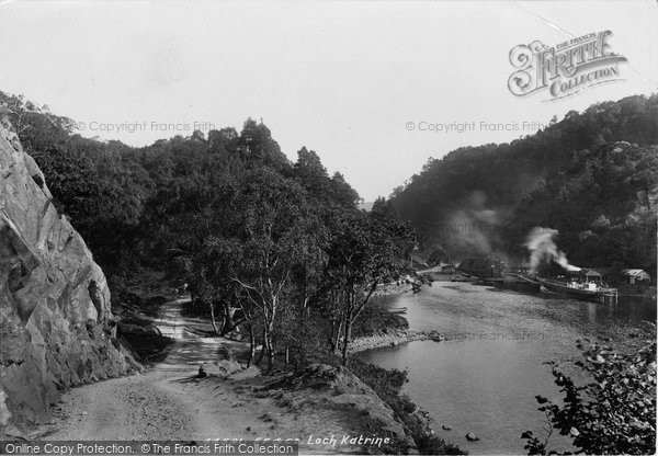 Photo of Loch Katrine, Path By The Loch 1899