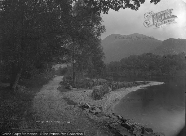 Photo of Loch Katrine, The Path By The Loch c.1880