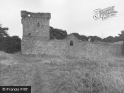 Castle Keep And West Wall 1953, Loch Leven