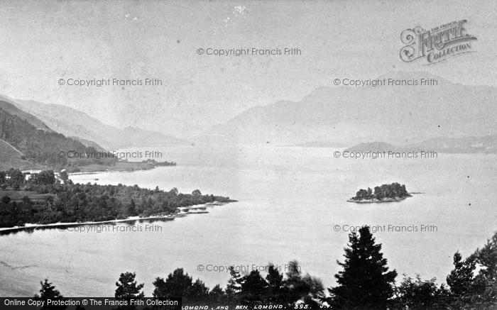 Photo of Loch Lomond, And Ben Lomond c.1880