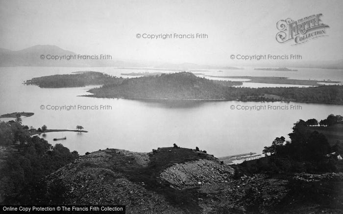 Photo of Loch Lomond, General View 1871