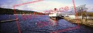 Pleasure Steamer Alongside Balloch Pier c.1990, Loch Lomond