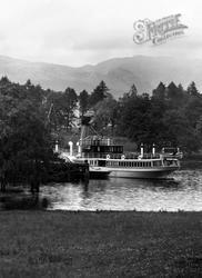 The 'prince George' At Ardlui c.1940, Loch Lomond