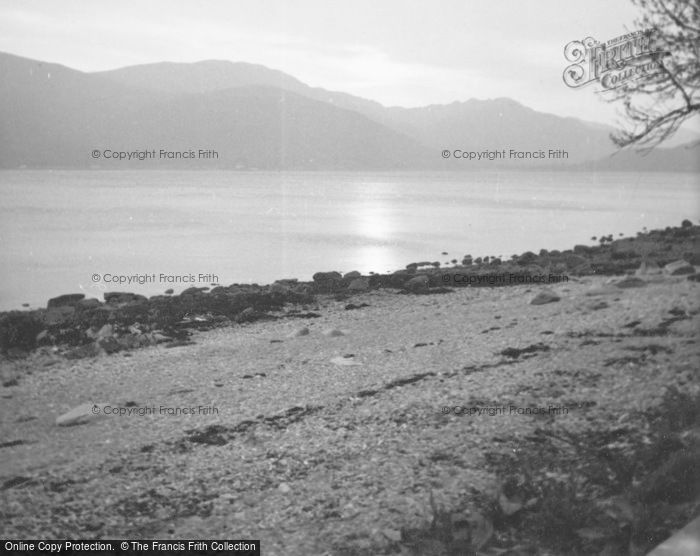 Photo of Loch Long, From Coulport 1960