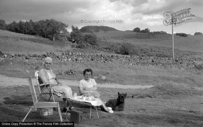 Photo of Loch Lubnaig, Picnic By The Lake 1962
