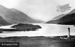 Bonnie Prince Charlie's Monument c.1930, Loch Shiel