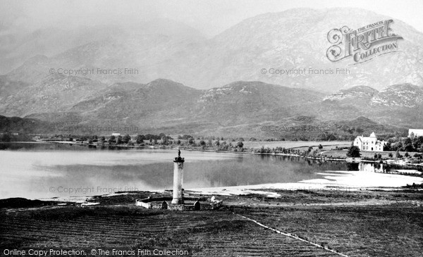 Photo of Loch Shiel, Prince Charlie's Monument 1890