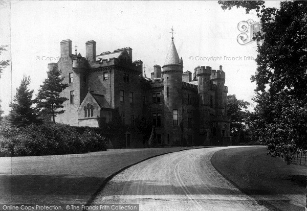 Photo of Loch Turret, Castle c.1910