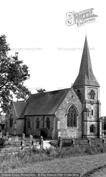 Photo of Lockerley, Church Of St John The Evangelist c.1955