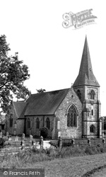 Church Of St John The Evangelist c.1955, Lockerley