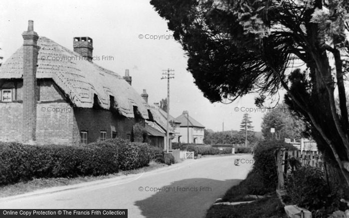 Photo of Lockerley, Forge Cottages c.1955
