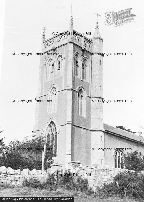 Photo of Locking, St Augustine's Church c.1955