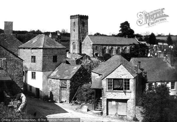 Photo of Loddiswell, Village And Church 1890