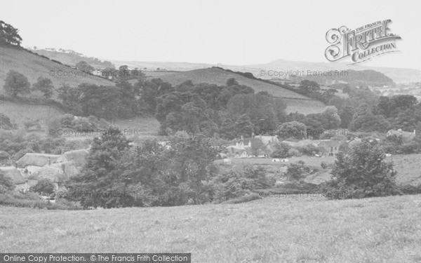 Photo of Loders, General View From East c.1955