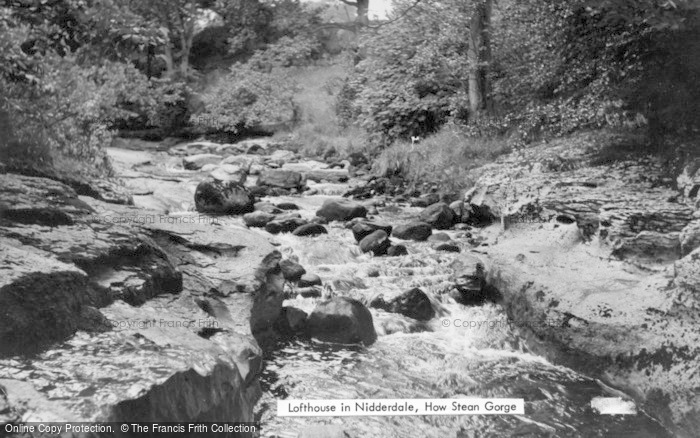 Photo of Lofthouse, How Stean Gorge 1950