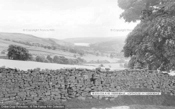 Photo of Lofthouse, The Reservoir And Nidderdale 1969