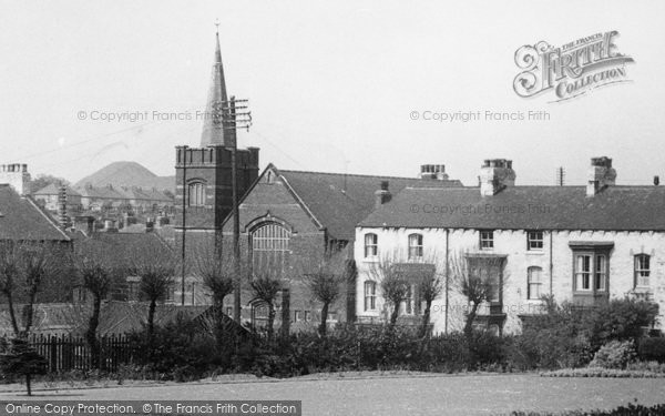 Photo of Loftus, Congregational Church From Coronation Park c.1960