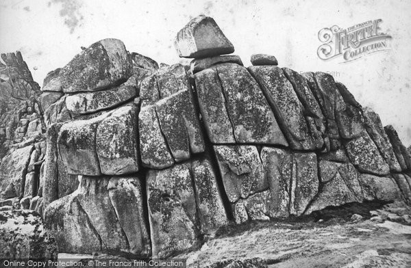Photo of Logan Rocks, c.1875