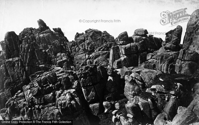 Photo of Logan Rocks, c.1880