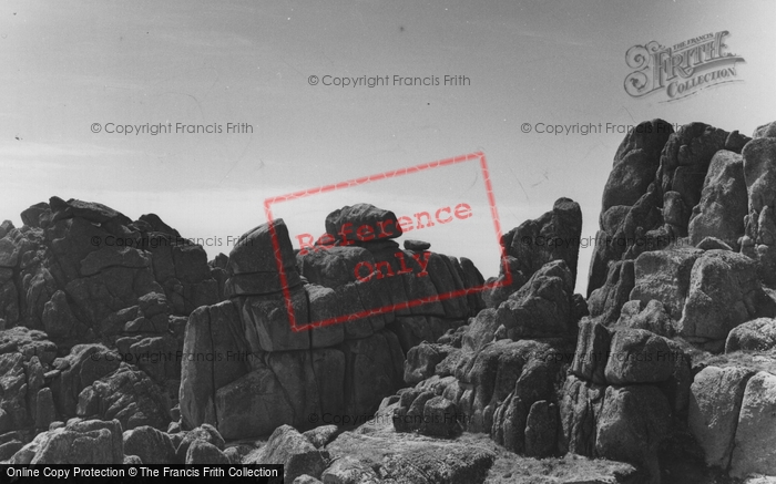 Photo of Logan Rocks, c.1955