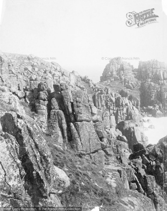 Photo of Logan Rocks, Castle Treryn c.1900