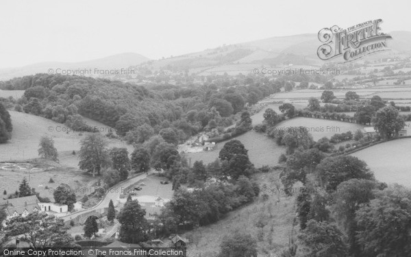 Photo of Loggerheads,  Alyn Valley From The Cliffs c.1965
