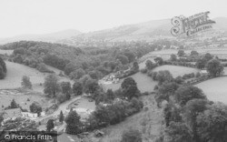 Alyn Valley From The Cliffs c.1965, Loggerheads