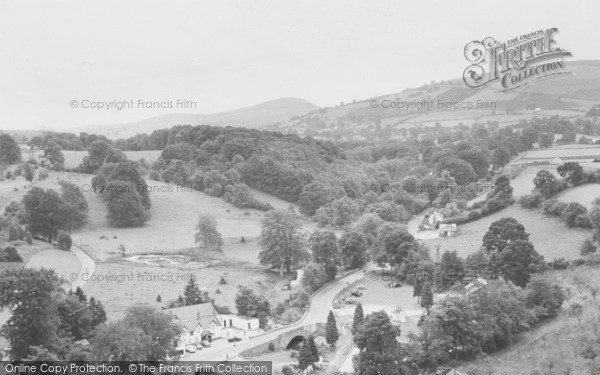 Photo of Loggerheads,  Alyn Valley From The Cliffs c.1965