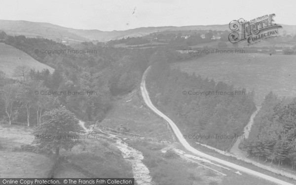 Photo of Loggerheads, Cilcain Road From Pantymwyn c.1935