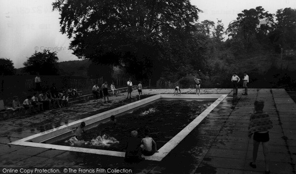 Photo of Loggerheads, Colomendy Hall School Swimming Pool c.1955