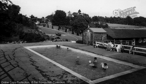 Photo of Loggerheads, Colomendy Hall School Swimming Pool c.1960