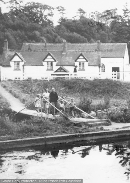 Photo of Loggerheads, Family By The Inn c.1965