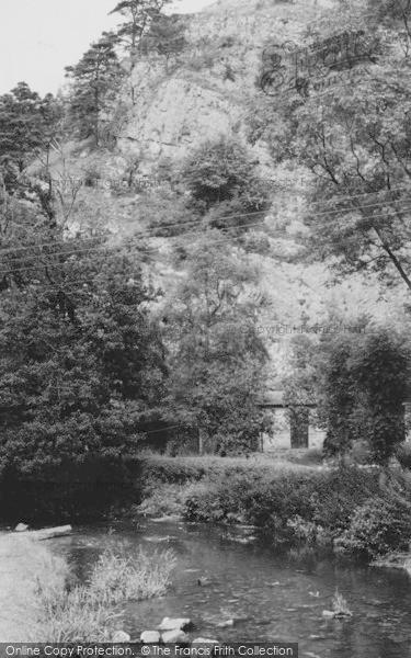 Photo of Loggerheads, River Alyn And Cliffs c.1965