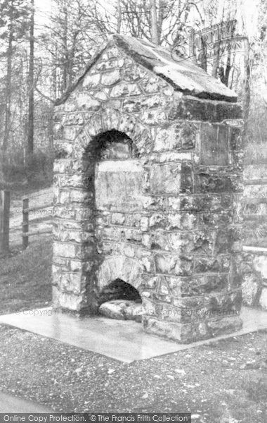 Photo of Loggerheads, The Boundary Stone c.1955